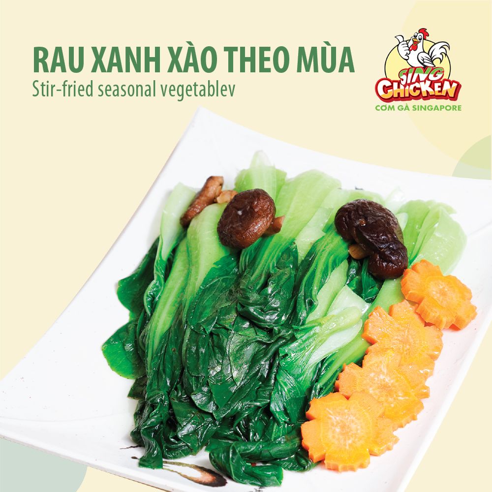  Rau Xanh Xào (Theo mùa) 
