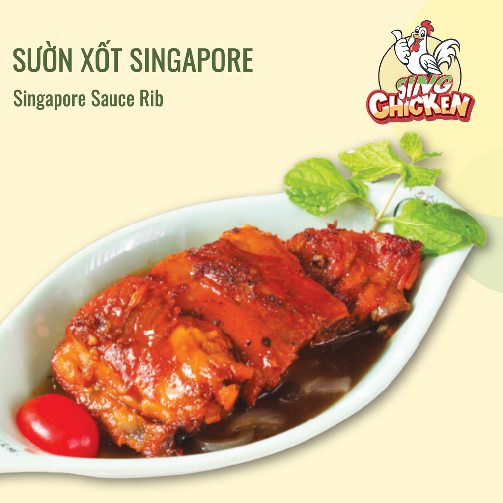  Sườn xốt Singapore 