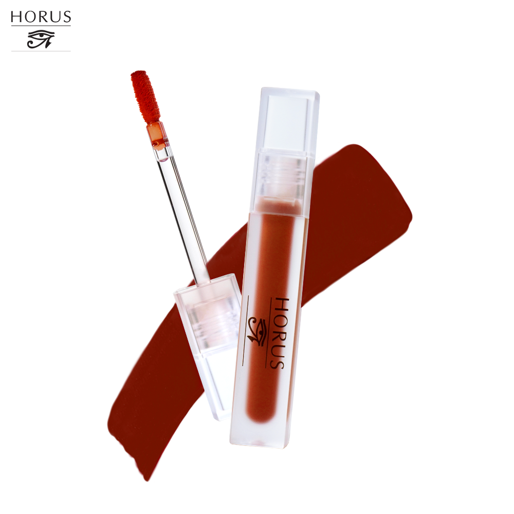 03. Đỏ Cam Đất Son Kem Horus Son Kem Soft Matte Velvet Lipcream 3g