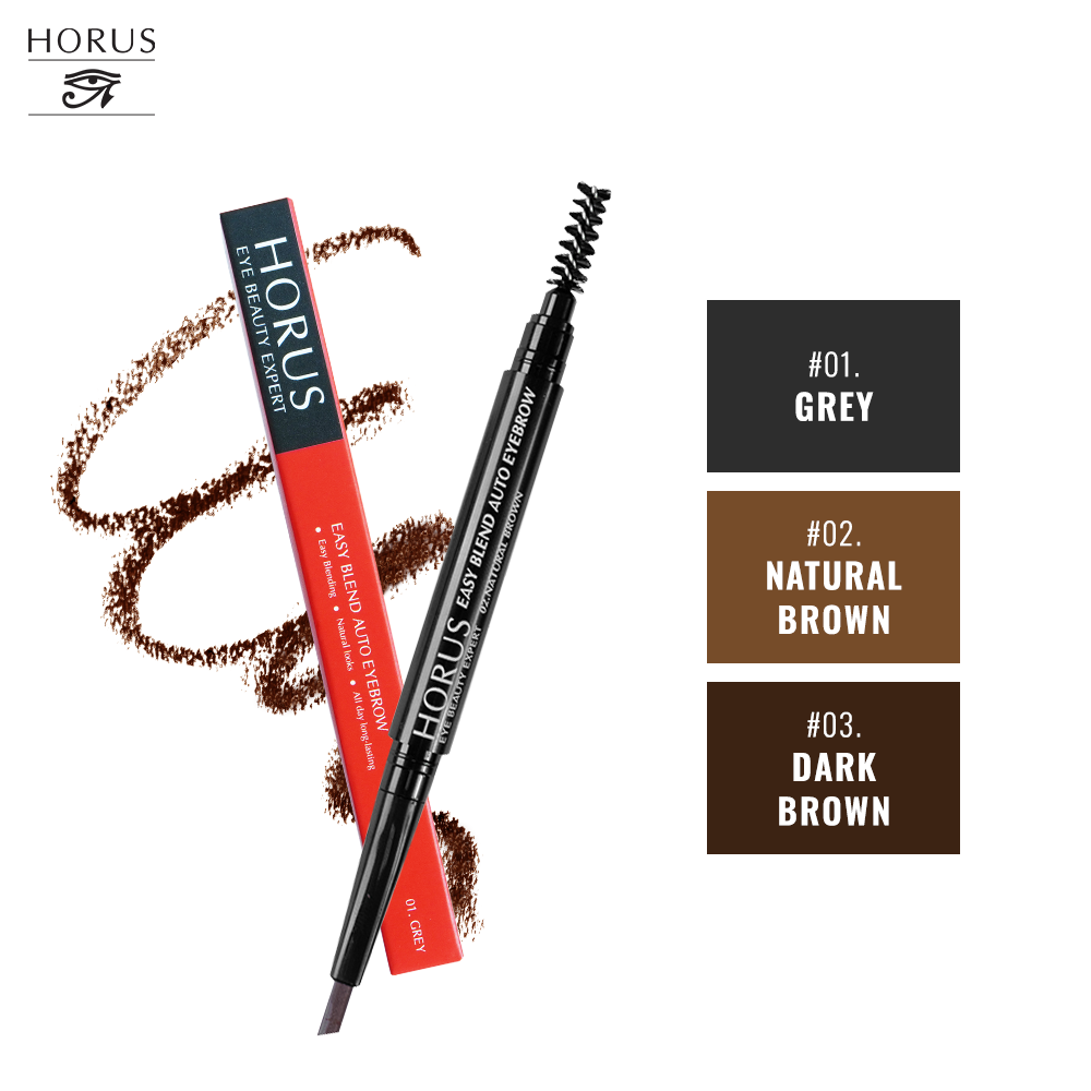 CHÌ KẺ MÀY 2 ĐẦU TIỆN LỢI HORUS EYE BEAUTY EXPERT EASY BLEND AUTO EYEBROW