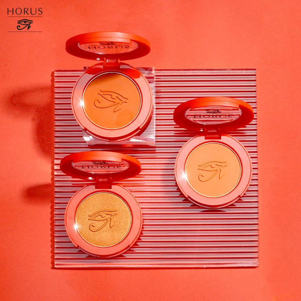 03. Cam Đào Phấn Má Horus Phấn má Long - Lasting Blusher 4g