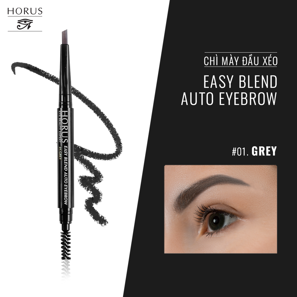 CHÌ KẺ MÀY 2 ĐẦU TIỆN LỢI HORUS EYE BEAUTY EXPERT EASY BLEND AUTO EYEBROW