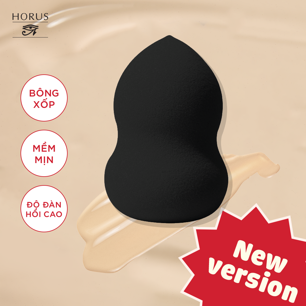 Horus Mút trang điểm Coffee Make Up Sponge