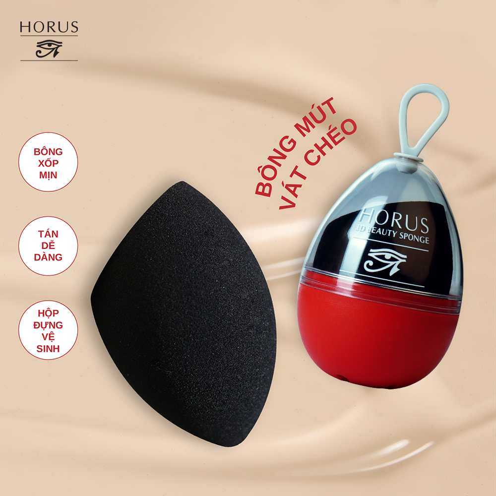 BÔNG MÚT VẮT CHÉO HORUS 3D BEAUTY SPONGE