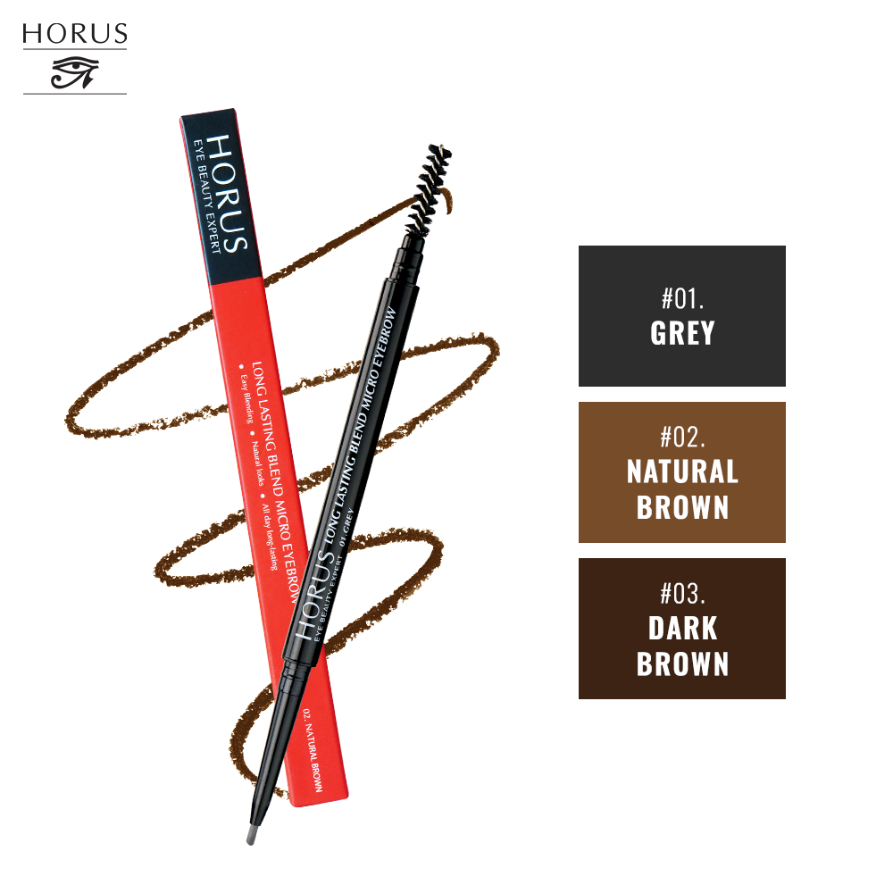 CHÌ KẺ MÀY ĐA NĂNG HORUS EYE BEAUTY EXPERT LONG LASTING BLEND MICRO EYEBROW