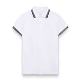  [Hàng Oulet Không Đổi Trả] Polo FR phối cổ viền trắng - Trắng 