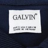  Áo Polo Galvin Cổ Dệt  -  Xanh Than 