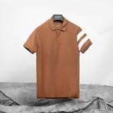  Polo Shirt Vạch Tay  -  Nâu 