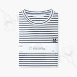  Áo Thun Kẻ Cotton 100% Cao cấp - Màu 2 