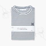  Áo Thun Kẻ Cotton 100% Cao cấp - Màu 2 