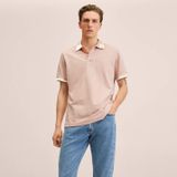  Polo FR phối cổ viền vàng - Be 