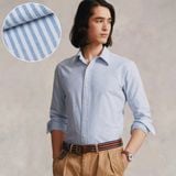  Áo Sơ Mi Oxford Cao Cấp Relax-Fit Vải Kẻ - Màu 1 