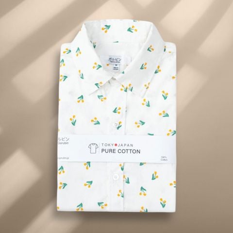  Áo Sơ Mi Cao Cấp Relax-Fit Hoạ Tiết Hoa - Màu 8 