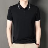  Áo Polo Phối Viền Cổ - Đen 