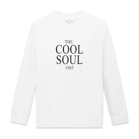  Áo Nỉ Life - Cool Soul - Trắng 