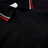 Polo ZR viền cổ -  Đen 