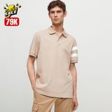  Polo Shirt Vạch Tay  -  Be 