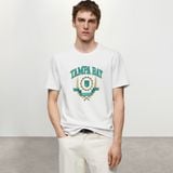  (Hàng Outlet không đổi trả) Thun Unisex Trắng - Random Mẫu 