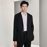  Blazer cao cấp 3 lớp Relax Fit - Đen 