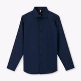  Áo Sơ Mi Galvin Cotton Co Giãn Nhẹ Slim-Fit - Xanh Than 