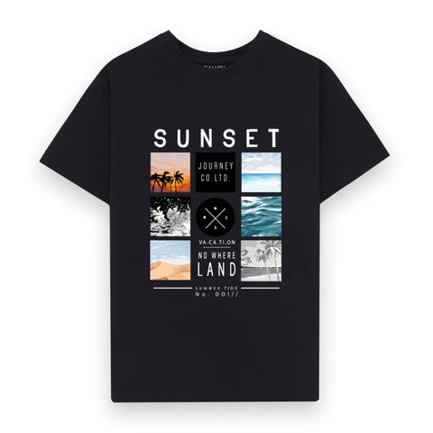  Thun Galvin Cotton TC - Sunset - Đen 