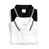  Polo Viền cổ ZR - Trắng (Hàng Outlet không đổi trả ) 