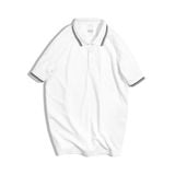  Polo Viền cổ ZR - Trắng (Hàng Outlet không đổi trả ) 