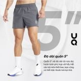  Quần Thể Thao Nam 5 Inch Siêu Nhẹ, Co Giãn - UQ DRY 