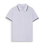  [Hàng Oulet Không Đổi Trả] Polo KZ Thêu Logo Ngực - Trắng 