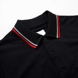  Polo ZR viền cổ -  Đen 