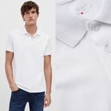  Polo Life Trơn - Trắng ( Hàng Outlet không đổi trả ) 