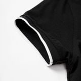  Polo FR phối cổ viền - Mẫu 3 - Đen 