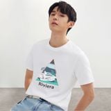  (Hàng Outlet không đổi trả) Thun Unisex Trắng - Random Mẫu 