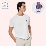  (Hàng Outlet không đổi trả) Thun Unisex Trắng - Random Mẫu 