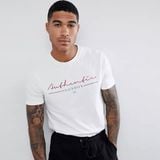  (Hàng Outlet không đổi trả) Thun Unisex Trắng - Random Mẫu 
