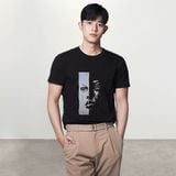  (Hàng Outlet không đổi trả) Thun Unisex Đen - Random Mẫu 