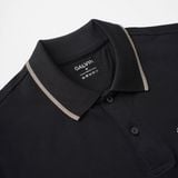  Polo Galvin Premium tag hợp kim cao cấp - Đen 