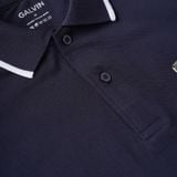  Polo Galvin Premium tag hợp kim cao cấp - Xanh Than 