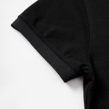  X Polo FR phối cổ viền - Mẫu 2 - Đen (Hàng Outlet không đổi trả ) 