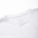  Tee Regular Fit Phối Thân - Trắng Ghi 