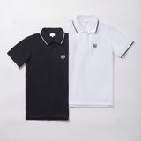  Polo KZ viền cổ - Đen 