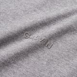  Phông Galvin Cotton USA Premium Cổ Tròn - Xám 