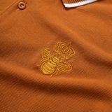  Polo Shirt Thêu Ong  -  Nâu 