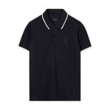  Polo Shirt Thêu Ong  -  Đen 