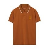  Polo Shirt Thêu Ong  -  Nâu 