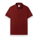  Polo Galvin Cổ Dệt - màu Bordeaux 