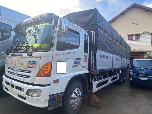  <b>(ĐÃ BÁN)<b>Xe Tải HINO FL 3 Chân 15 Tấn 2015 thùng 9m2 (Ô tô đã qua sử dụng)</b></b> 