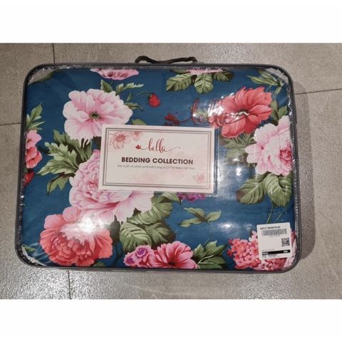  Bộ chăn ga gối Poly Cotton Bellahome họa tiết 