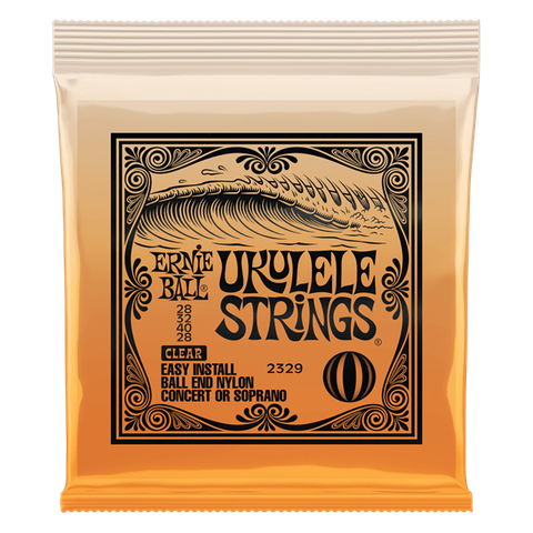  Ernie Ball 2329 Ukulele Concert/Soprano Clear 