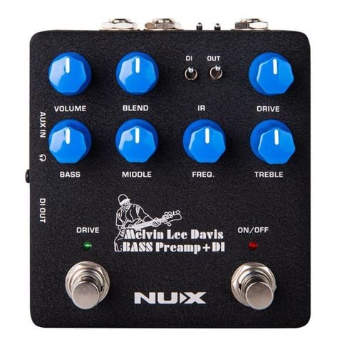  NUX Melvin Lee Davis Bass Preamp DI NBP-5 